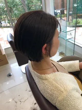 ショート TREASTAR所属・松永 真弥のヘアスタイル