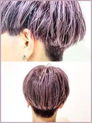 ショート 内田 敦士のヘアスタイル