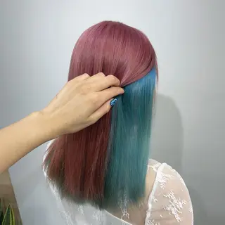 ミディアム カラー 🌹門奈🌹髪質改善 /透明感カラーのヘアスタイル