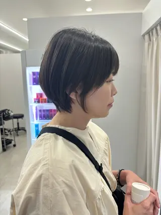 ショート 新村 華奈絵のヘアスタイル