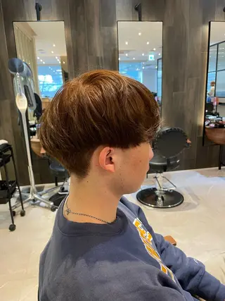 カラー メンズ 透明感カラー🫧/ 髪質お悩み改善/みゆのヘアスタイル