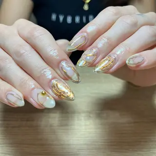 ネイル imymemine所属・渡邊 束紗のネイルデザイン
