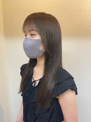 ロング カラー PUUR所属・🍒鈴木 エミリ🍒のヘアスタイル