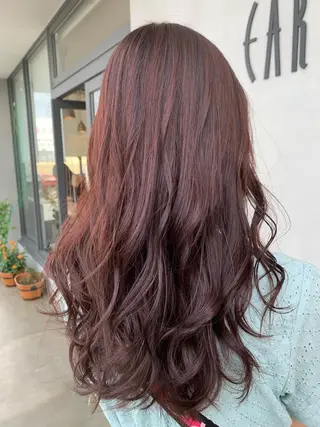 セミロング カラー 名古屋/デザイン/ ブリーチ/松井亮磨のヘアスタイル