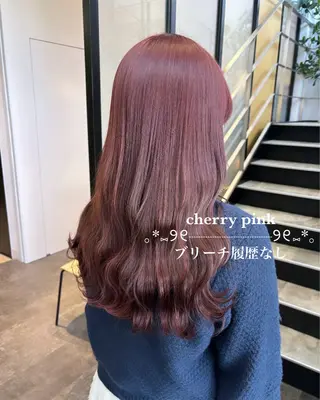 ロング カラー 💗ガーリーヘア🎀 saki💗のヘアスタイル