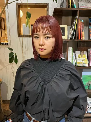 ショート 金田 夏野のヘアスタイル