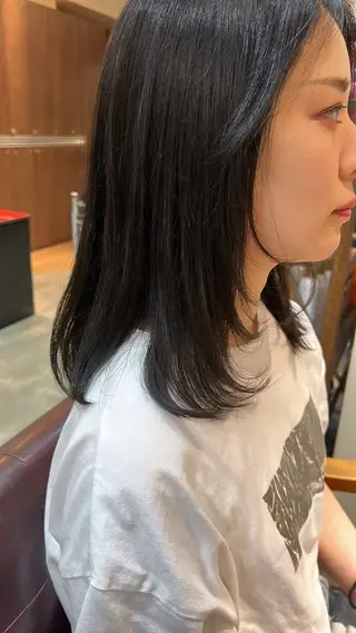 カラー little  porto所属・透明感・艶感 小坂隼斗のヘアスタイル