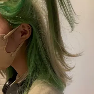 ミディアム カラー Lig.遠藤 航平のヘアスタイル