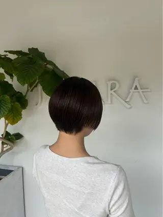 ショート HONOKA /透明感カラーのヘアスタイル