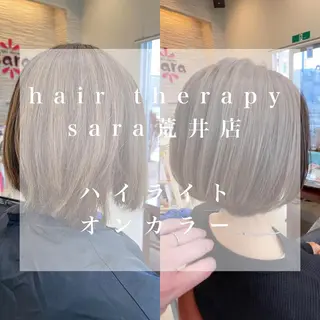 ショート カラー パーマ メンズ キッズ マツエク・マツパ sara 荒井店のヘアスタイル