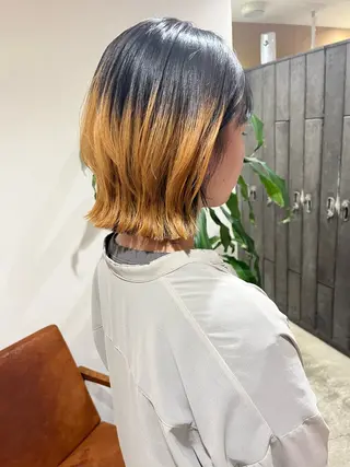 ミディアム 梅田美容室/カット /Maoのヘアスタイル
