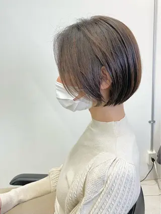 ショート カラー ヘアアレンジ 似合わせ専門美容師 なかじまのヘアスタイル