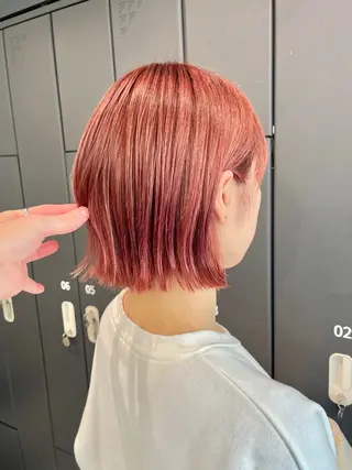 ショート カラー ハイライト/ショート /ボブ/RYOHEIのヘアスタイル