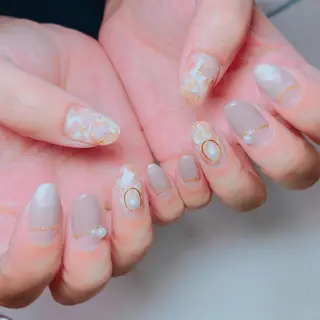 ネイル Aim* 深爪・自爪育成専門店のネイルデザイン