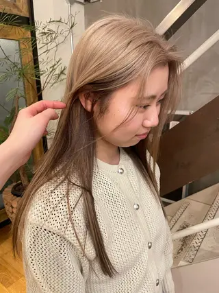 ロング mashu北堀江店所属・似合わせカラー/ 堀江美容室/レミ🎀のヘアスタイル