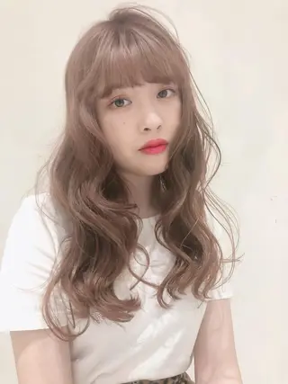 ロング カラー 艶髪/モテヘア🎀 MIHOのヘアスタイル