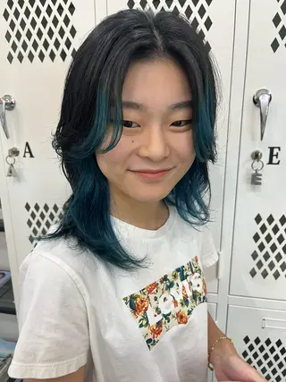 セミロング カラー 🌼sunc HINAMI🌼のヘアスタイル