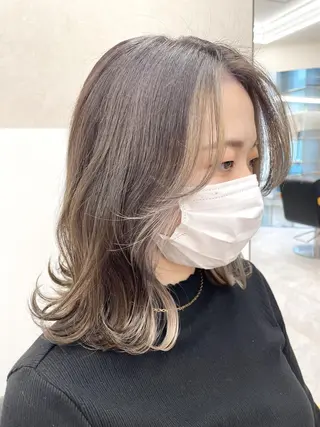 ミディアム JILL by GiseL/天神のヘアスタイル