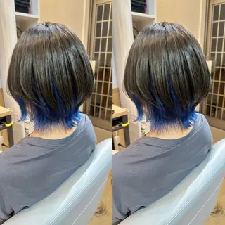ミディアム カラー おおつか せいやのヘアスタイル