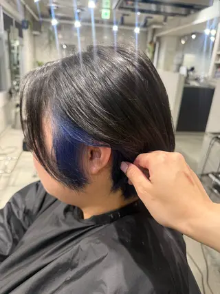 ショート カラー ii所属・ハイトーンカラー /代々木【あまね】のヘアスタイル