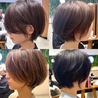 ショート カラー LucksiMie 銀座店所属・【韓国 レイヤー 髪質改善✨】かずのヘアスタイル