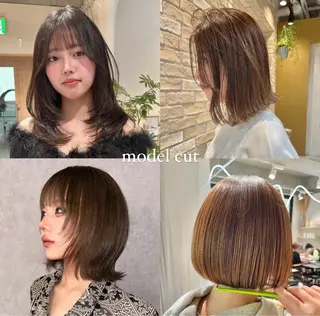 ハイトーン/艶カラー 🫧 ユイナのヘアスタイル