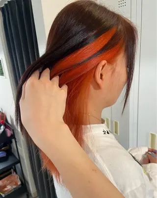 ロング カラー Luis難波所属・Luis難波 Nanakoのヘアスタイル
