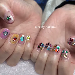 ショート mer natsumiのネイルデザイン