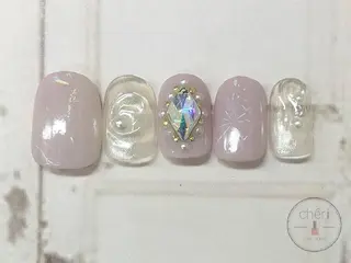 ショート カラー ネイル chéri sinagawaのネイルデザイン