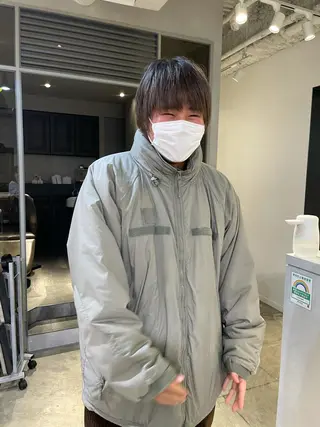 カラー メンズ 斉藤 瑞恵のヘアスタイル