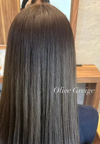 カラー 中和 暖菜のヘアスタイル