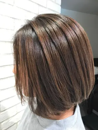 ミディアム カラー Ash 戸田公園店のヘアスタイル