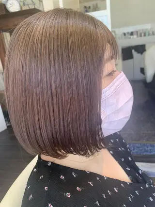 ミディアム カラー DiMPlE  ディンプル所属・🌸スタイリスト 山浦美恵のヘアスタイル