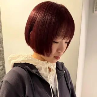 ショート beni yumikoのヘアスタイル