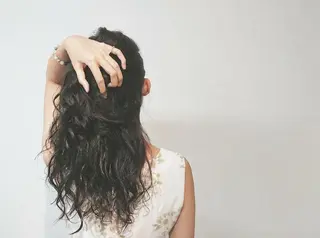 ロング カラー パーマ 透明感ハイライト◎ 伊藤夏海のヘアスタイル