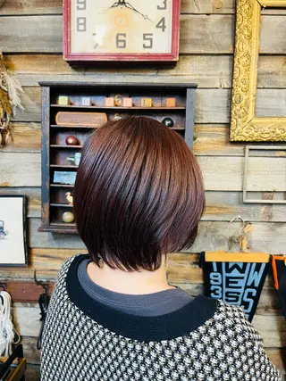 ショート カラー RuBell所属・川崎 かなでのヘアスタイル