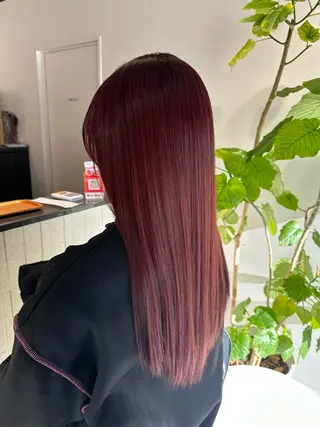 ロング 阿津坂 美空のヘアスタイル