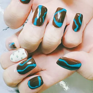 ネイル I_p4ce所属・I_p4ce 🍊あい🍊のネイルデザイン