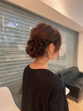 ヘアアレンジ リリカ🐈‍⬛ブリー チカラー/上永谷のヘアスタイル