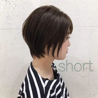 ショート カラー 斉藤 貴也のヘアスタイル