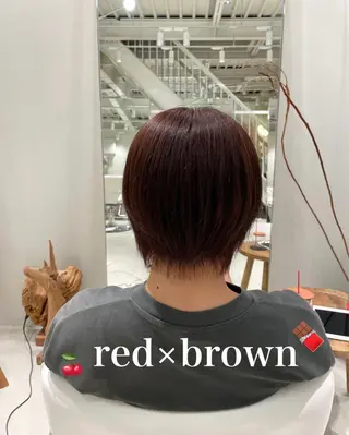 ショート 峯崎 葵のヘアスタイル