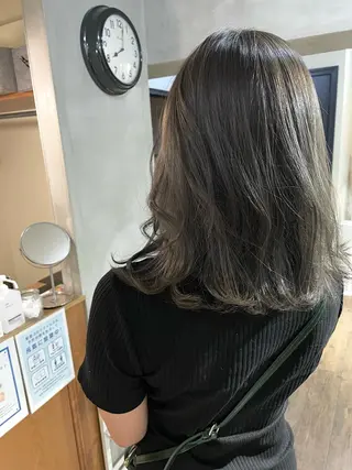 セミロング 齋藤 リクのヘアスタイル