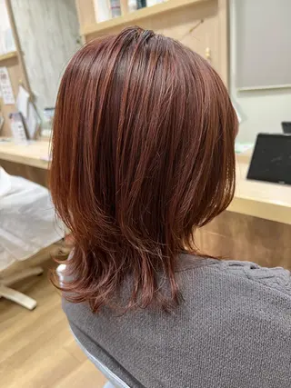 ミディアム カラー 🤍太田 叶佳🤍のヘアスタイル