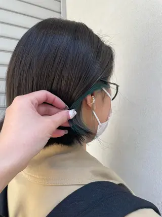 ショート マホ/日吉/髪質改善 /レイヤー/ガーリーのヘアスタイル