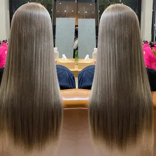 ロング カラー seta新宿所属・髪質改善/縮毛矯正 芹沢のヘアスタイル