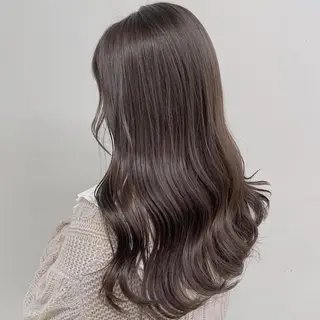 セミロング カラー 透明感・トレンドヘア 🫧SENDAI🫧のヘアスタイル