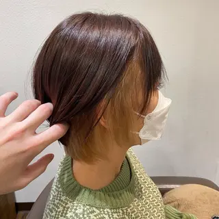 カラー ミモリ ユウタのヘアスタイル