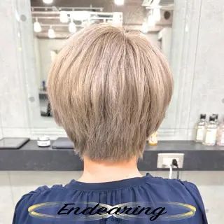 ショート 柳田 怜那/銀座 Endearingのヘアスタイル