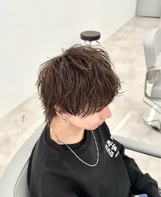 ミディアム メンズ 渡部 優輝のヘアスタイル