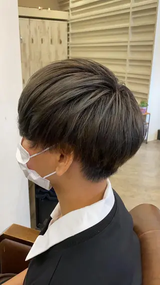 ショート カラー メンズ 🟢NEGi🟣 🫧髪質改善のヘアスタイル